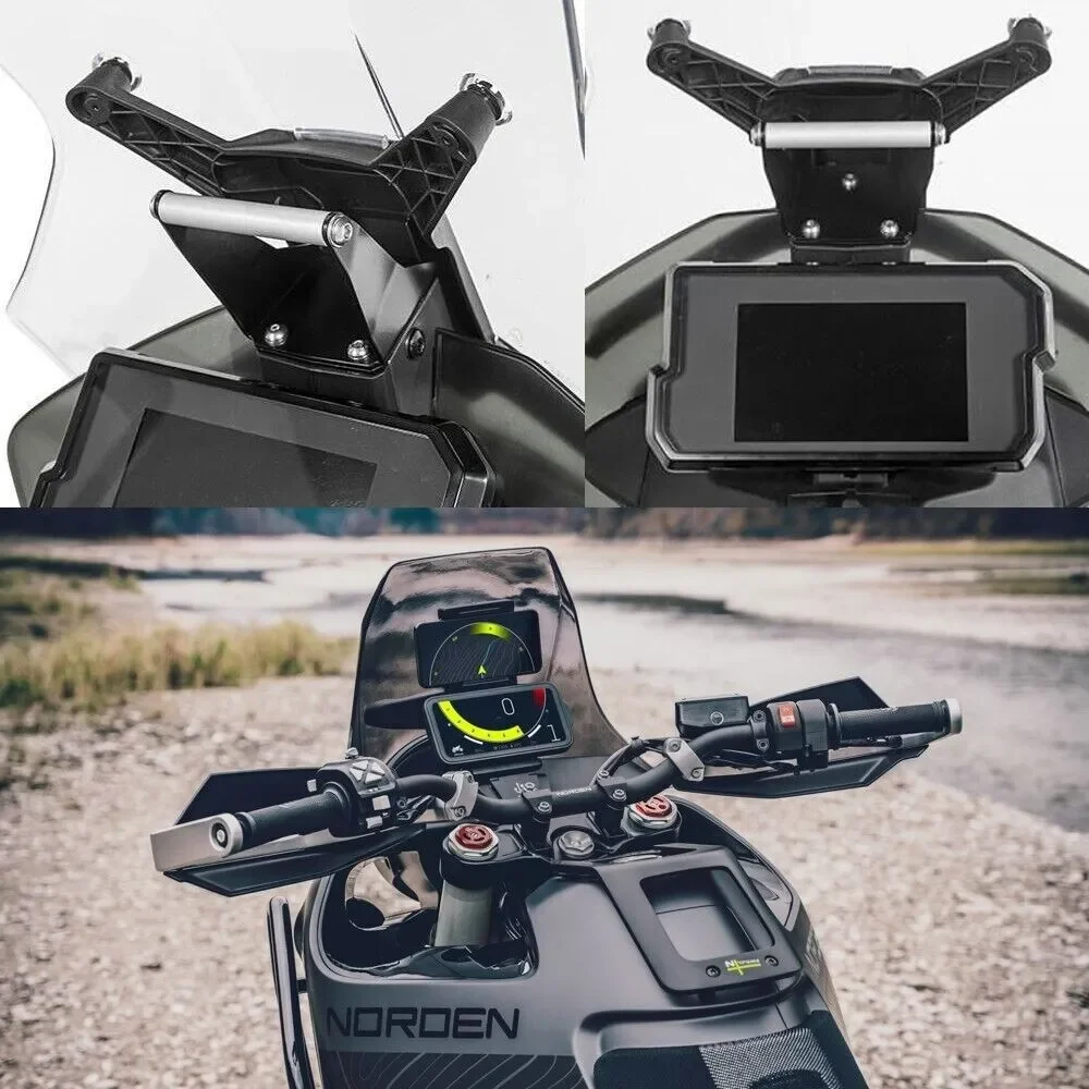 NEW Motorcycle GPS/SMART PHONE Navigation GPS Plate Bracket Adapt Holder 12MM and 22MM For KTM 790 890 ADVENTURE S R 2019 2020