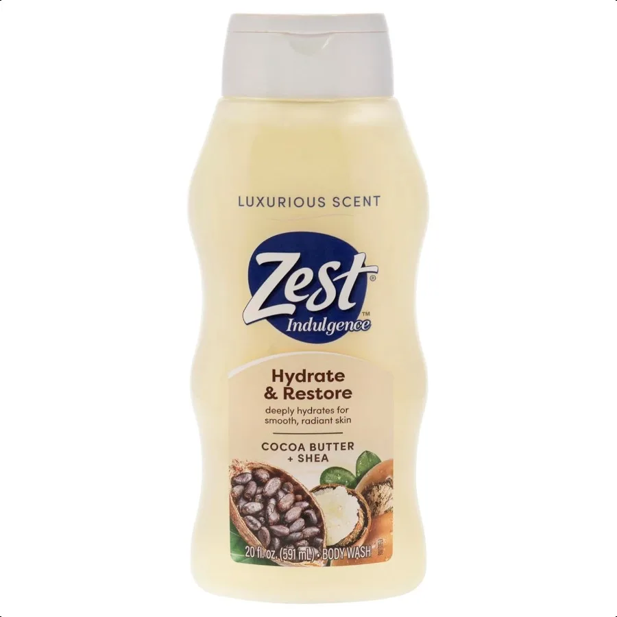 

Body Wash Enriched with Wild Cocoa Butter and Shea Hydrating Body Soap Suitable for All Skin Types Cocoa Butter and Shea 20 oz