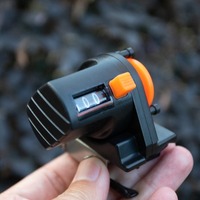 Fishing Line Counter 0-999M Fishing Line Depth Counter Finder Tool Tackle Length Gauge Counter