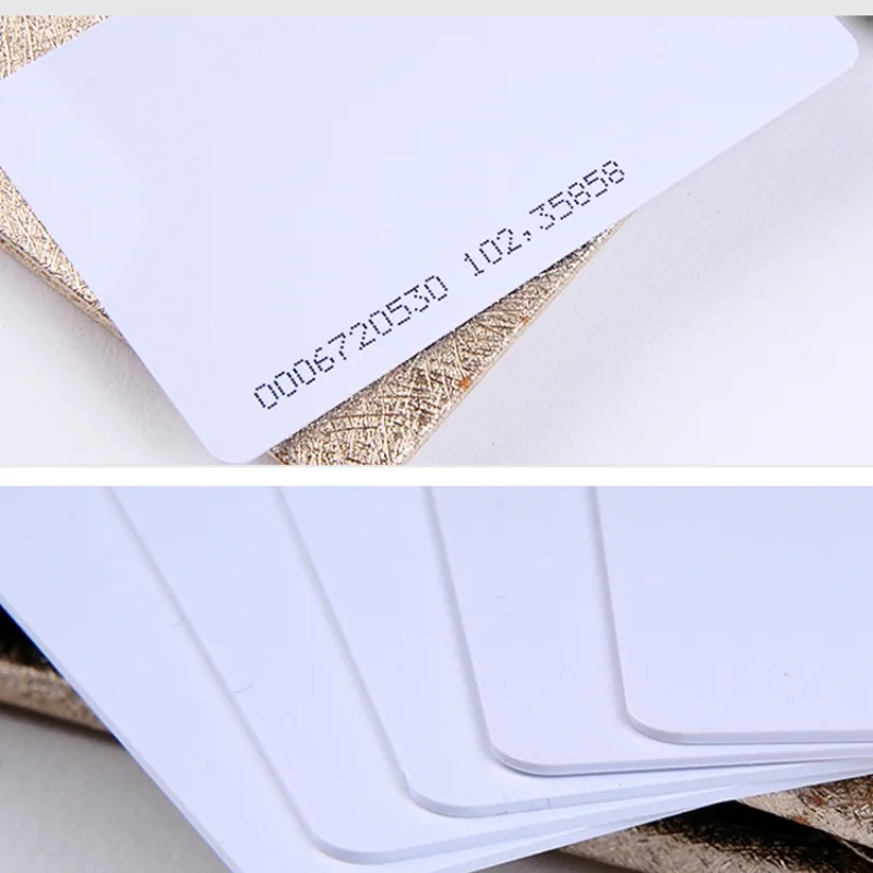 200pcs/Lot RFID Card EM4100 Tk4100 Access Control Card RFID Sticker Proximity Chip 125Khz
