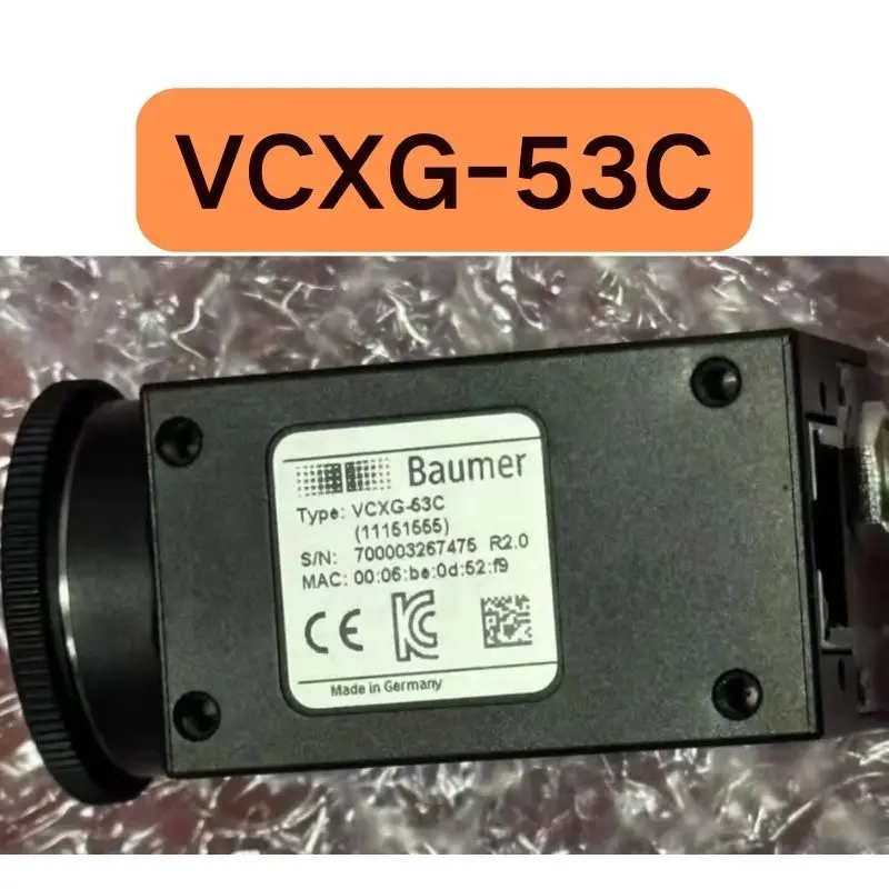 New color industrial camera VCXG-53C in stock for fast delivery