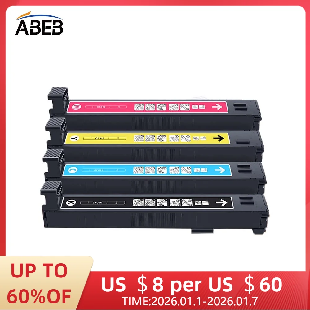 

1PCS 826A CF310A CF311A CF312A CF313A Toner Cartridge For HP MFP M8550dn/M855x+/NCF M855xh High Quality Compatible Toner