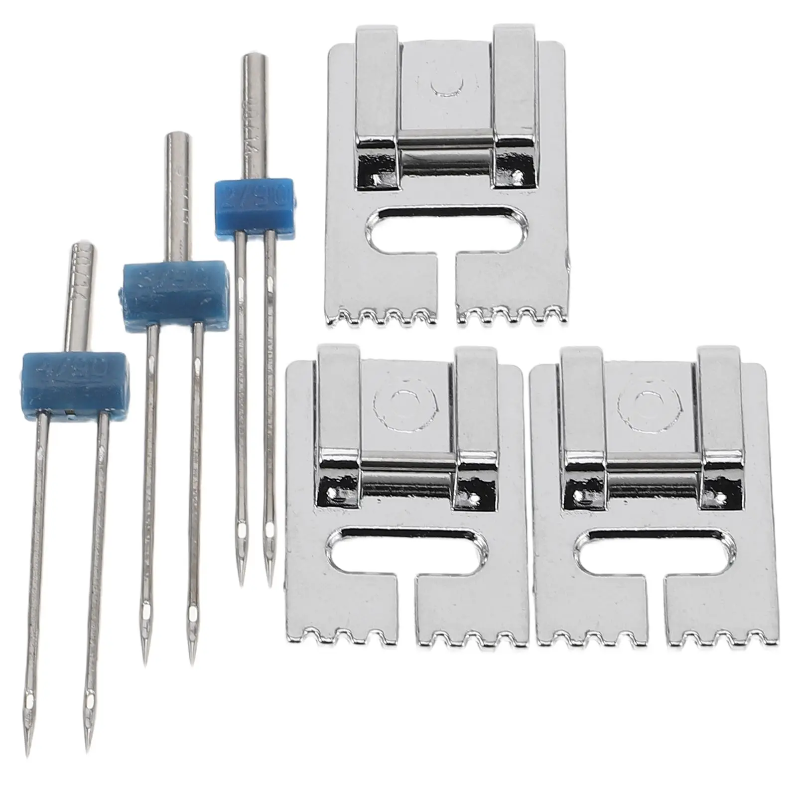 

Double Head Machine Sewing Machine Twin Needles Needles 2mm 3mm 4mm Home Commercial Use Elastic Band Crafting Tools