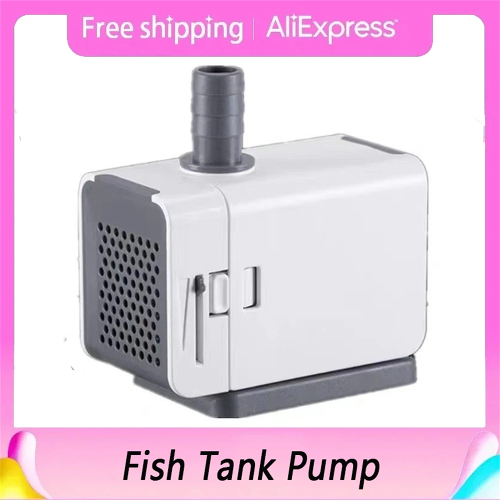 

6/15/25/40W Fish Tank Pump Ultra-quiet Brushless Water Pump Waterproof Filter Submersible Fountain Aquarium Circulating Pump