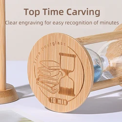 1pc 1/3/5/10/15/30 Minutes Wooden Hourglass Sand Clock Timer Home Decoration Creative Office Sandglass New Holiday Gift