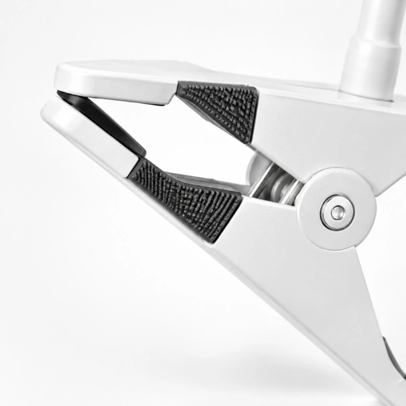 Clamp-On Camera Mount for Indoor E30/C220/C210 with Flexible Metal Arm, Padded Clamp and Toolless Placement on Shelves K1KF