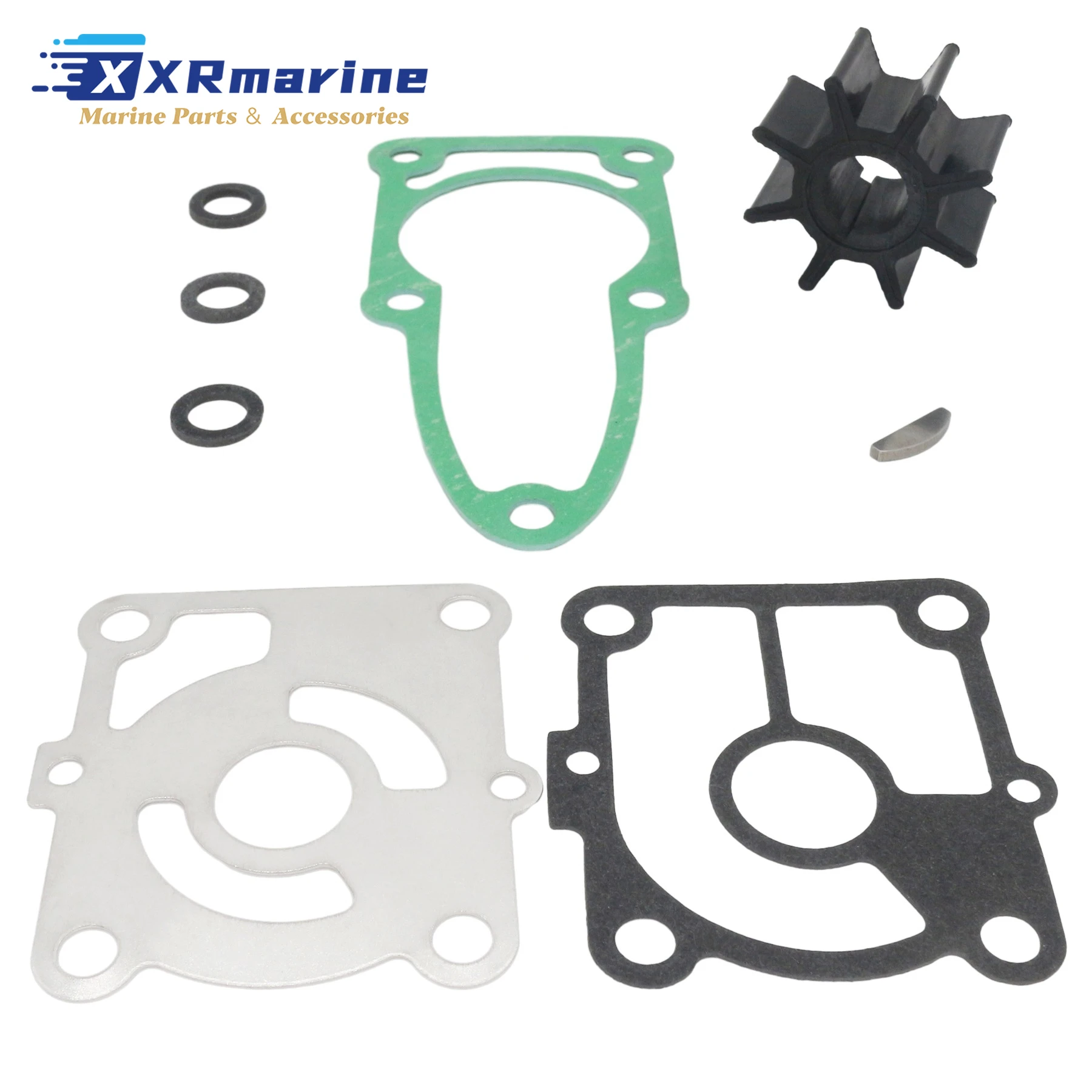 

47-803748002 Water Pump Repair Kit Compatible with Mercury 4 Stroke Outboard 9.9 to 15 HP Replacement 47-803748 47-8M0135803