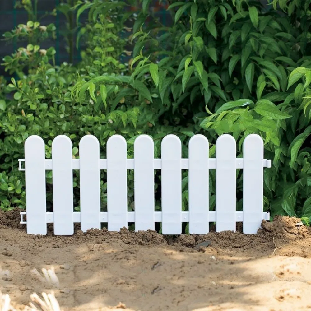

2pcs Doorway Barrier Plastic Courtyard Fence Practical Universal Garden Fence Durable Creative Guardrail Villas