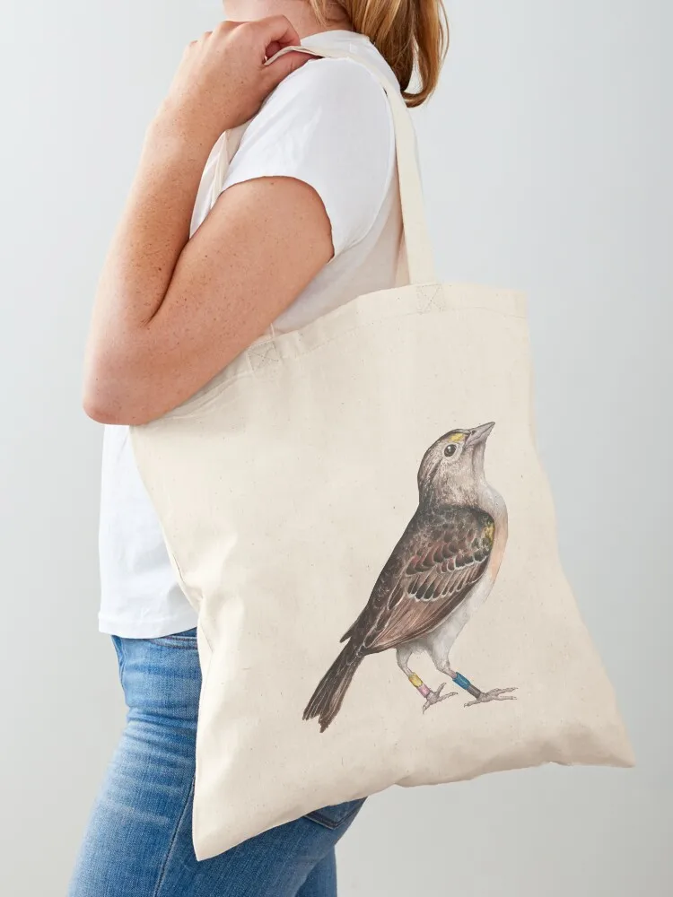 

Florida Grasshopper Sparrow Tote Bag hand bag Fabric bag Woman shopper tote canvas