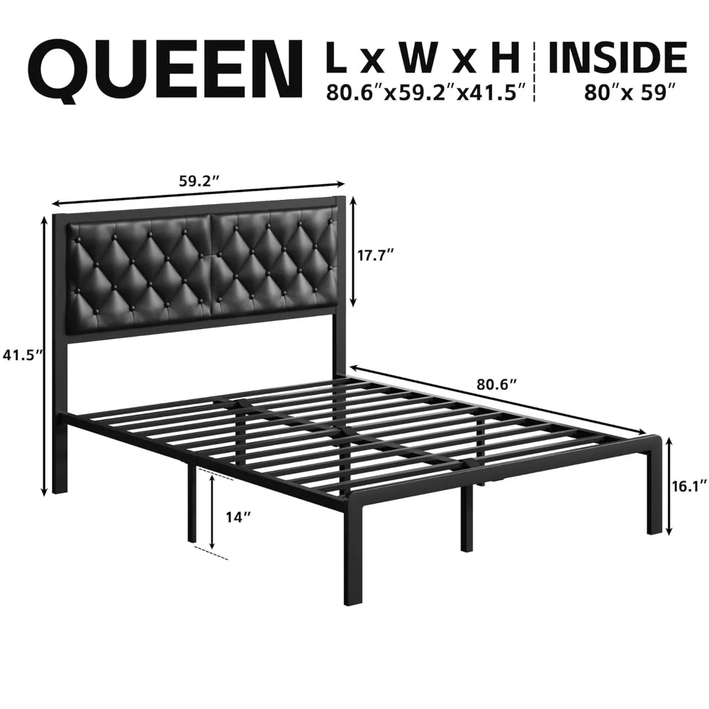 Thumbnail 2 - #7 Latest Metal Platform Beds Offers