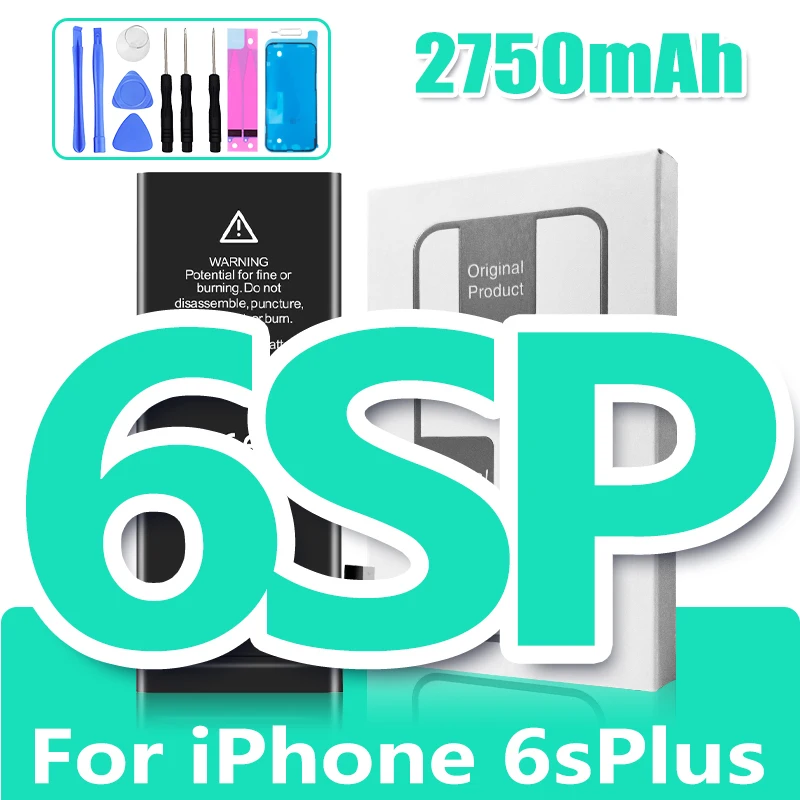 XDOU 2026 NEUE Batterie für iPhone 7 8 6S 6 Plus X XR 11 11Pro Xs Max Hochleistungs-Handy-Akku + Kostenlose Werkzeuge 6