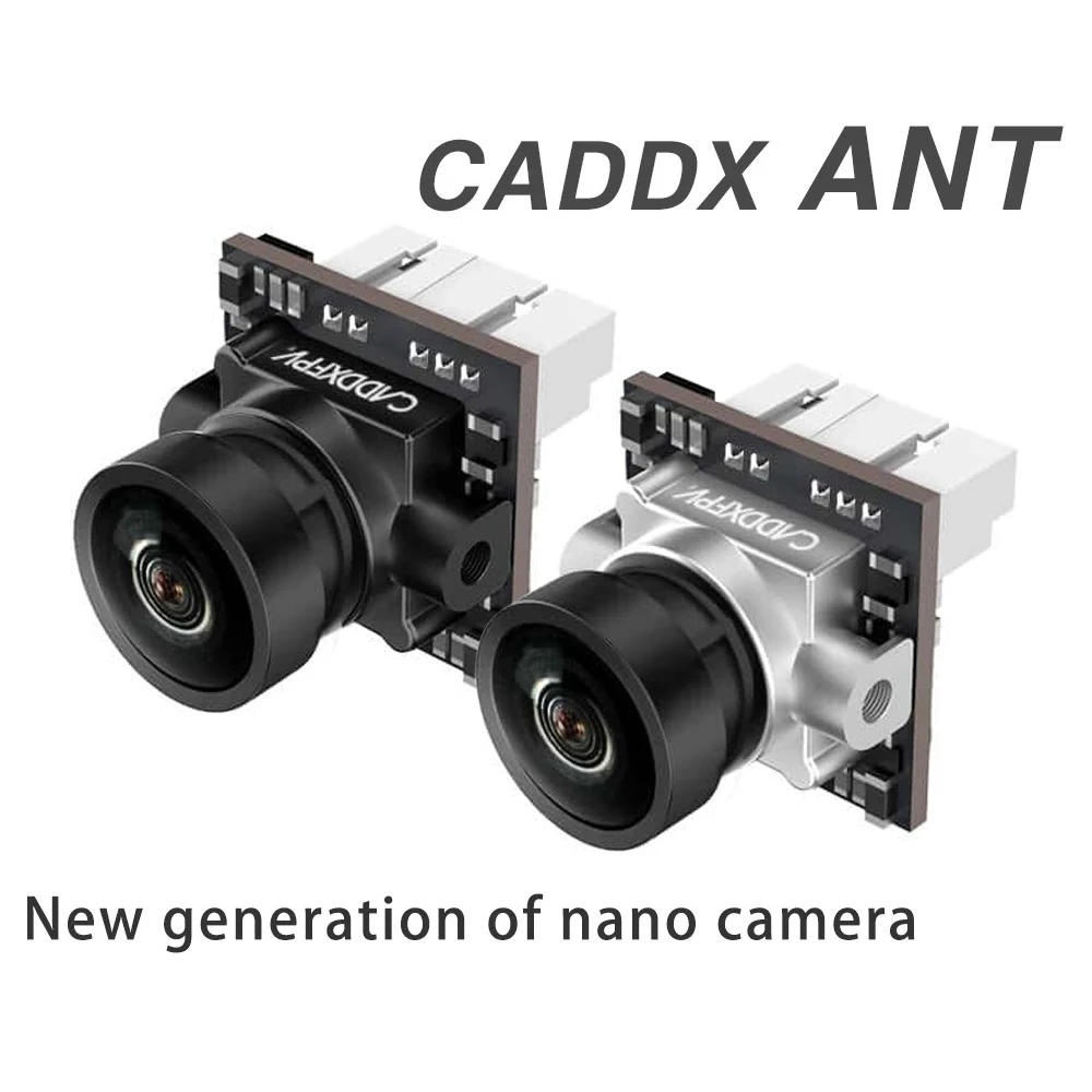 Caddxfpv Caddx FPV 1200TVL 3D DNR Cámara nano analógica Ant con todas las funciones 16:9 / 4:3
