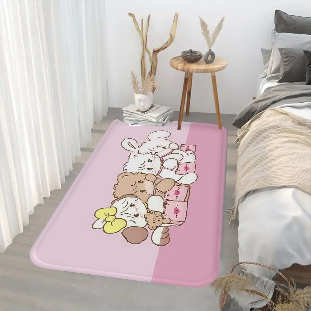 Cartoon Cute M-mikko Entrance Door Mat Nordic Style Home Doormat Bathroom-Toilet Mats Bedroom Hotel Decor Mat