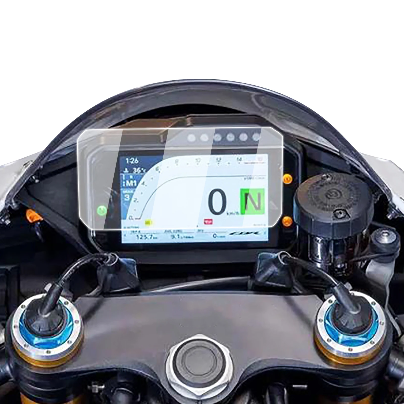 For HONDA CBR1000RR SP 2020-2023 CBR 1000 RR Speedometer Guard Cluster Screen Scratch Protection Film Dashboard screen Protector