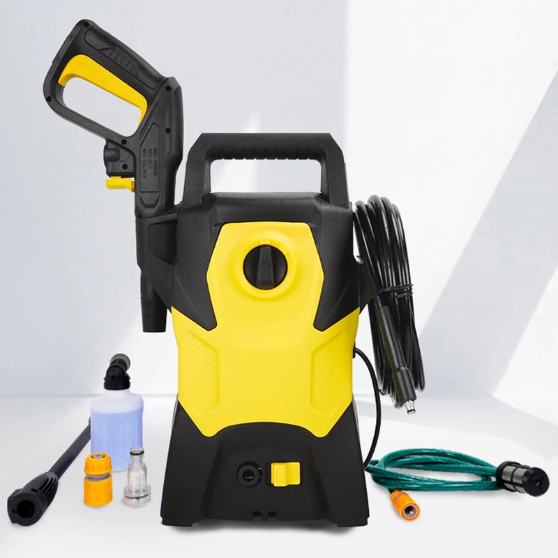 Lavadora de alta presión para jardín, pistola de agua Karcher, máquina de limpieza de alta presión, 1400W-1600W