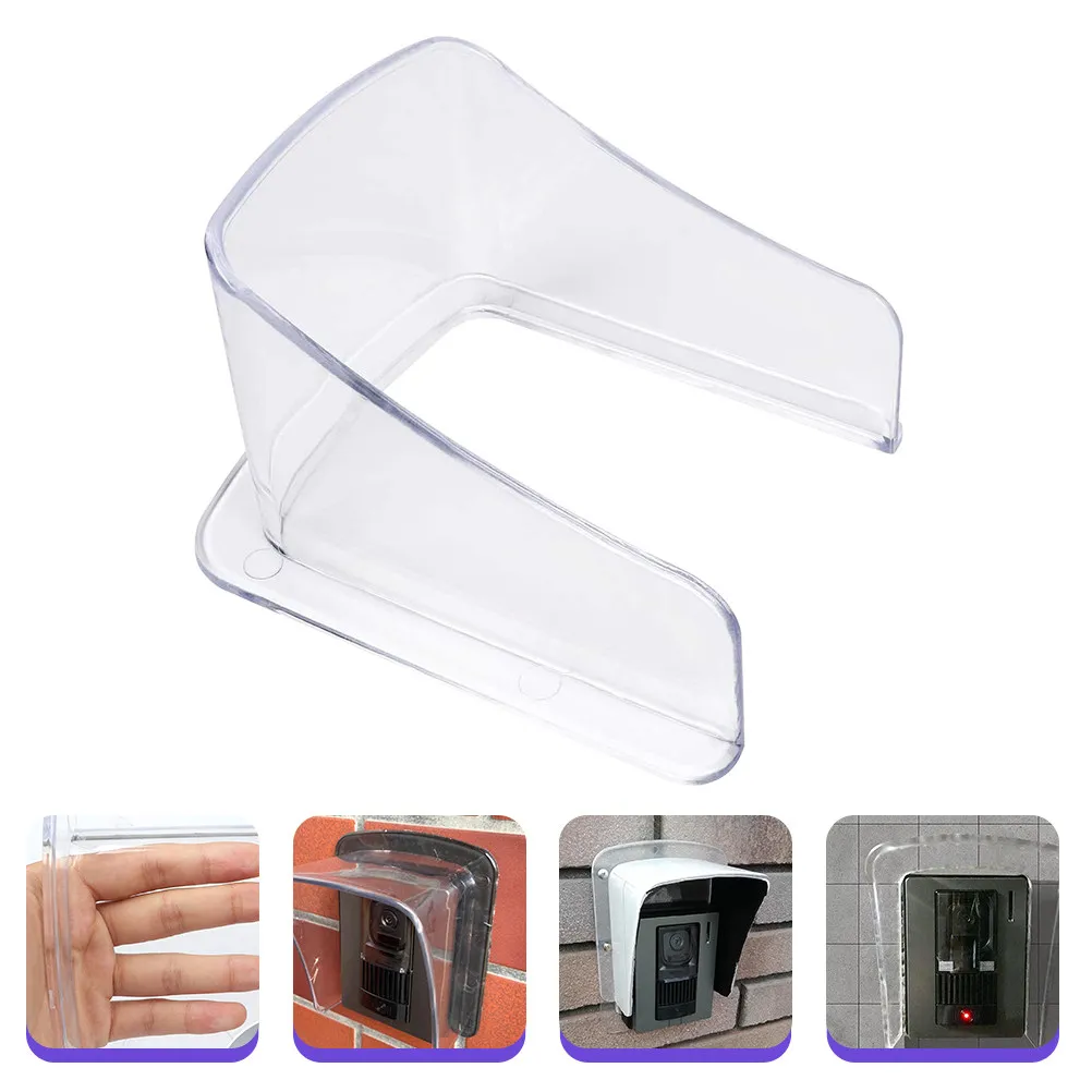 

Waterproof Doorbell Rain Cover Universal Plastic Protector for Access Control Attendance Machine and Fingerprint Devices