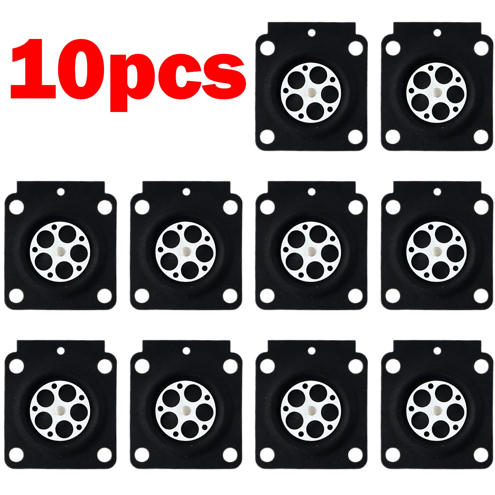 10pc Carburetor Metering Diaphragm For ZAMA A015053/STIHL-4314 121 4700 Motorcycle Car Carburetor Metering Diaphragm Accessories