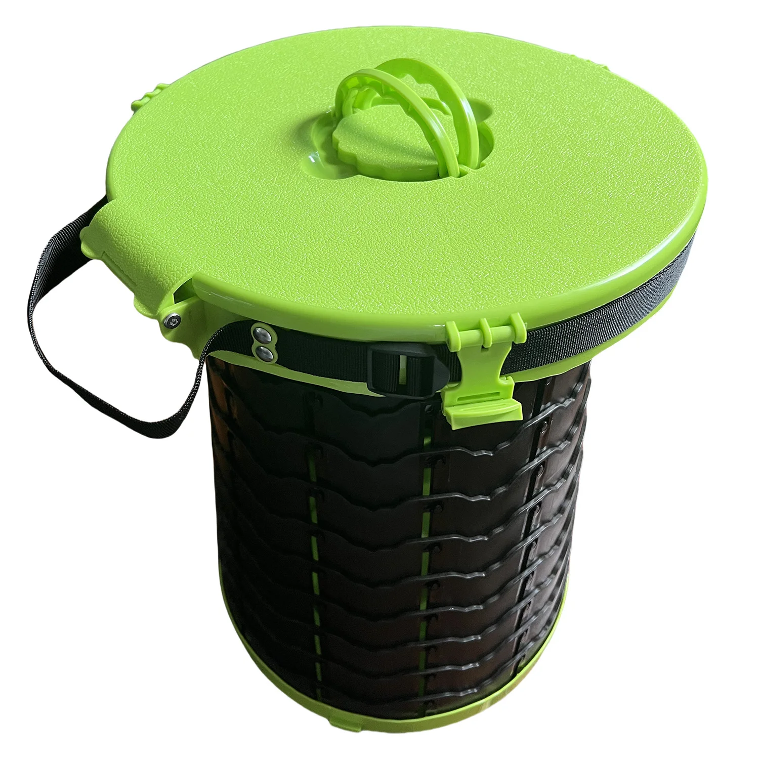 Foldable Bathroom Stool, Outdoor Car Mounted Portable Toilet, Camping Telescopic Toilet image 6