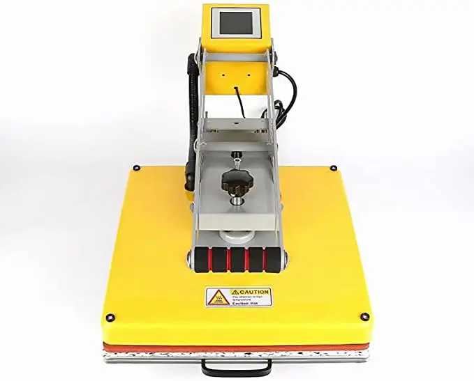 2026 Hot Sale  High Pressure Flat Manual Heat Press Machine for T Shirt Printing 38x38 cm 40x60 cm Heat Transfer Press for