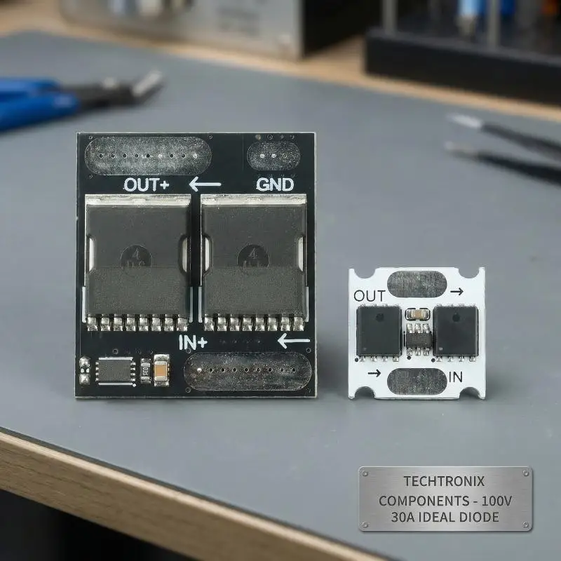 100V 30A Low Power Ideal Diode Module Anti Reverse Current Rectifier Protection Circuit
