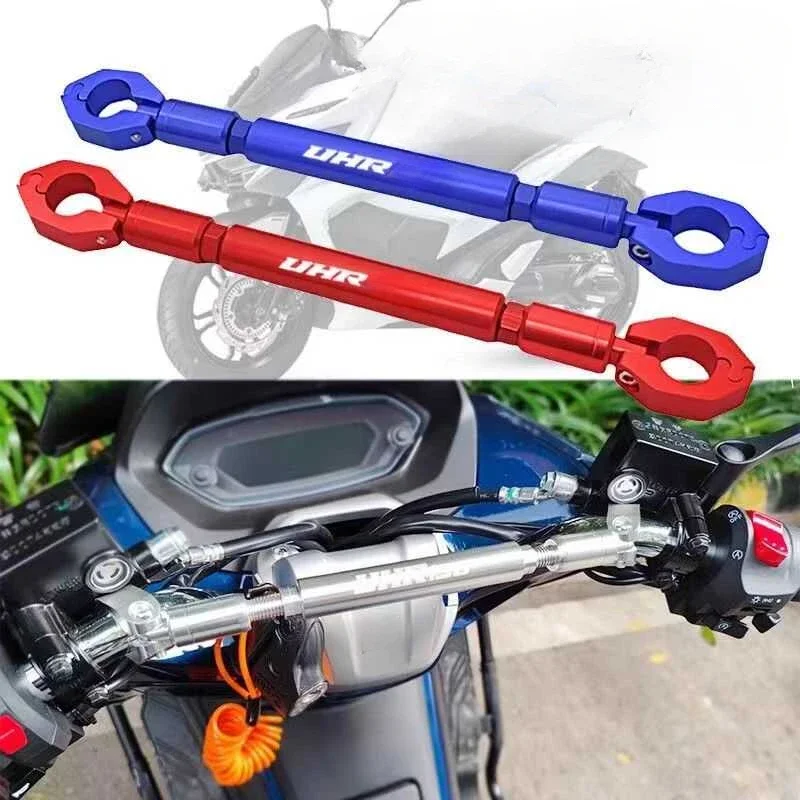 UHR125 Motorcycle Handlebar Accessory Mounts For HAOJUE UHR150 Cell Phone Navigation Bracket DVR Support Bar CNC Accessories