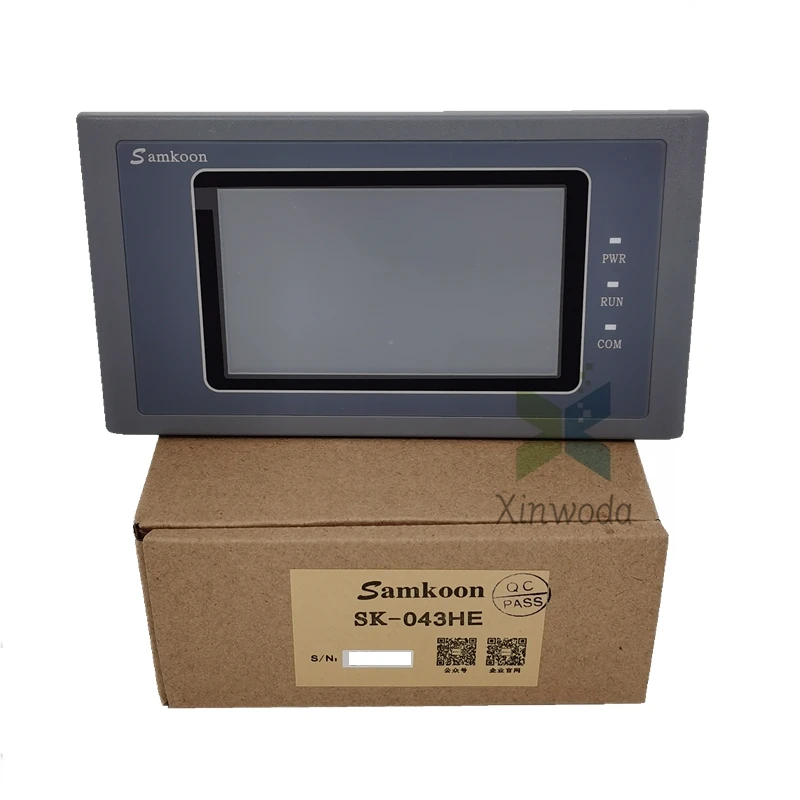 Samkoon 4.3Inch HMI SK-043UE SK-043FE SK-043HE SK-043HS SK-043FD DC 24V 480*272 Resolution Touch Screen