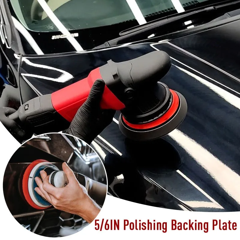 5/6 Inch Polishing Backing Plate 125/150mm 6 Hole DA Polisher Sanding Pad Disc Self Adhesive Action Polisher and Sanding Disc