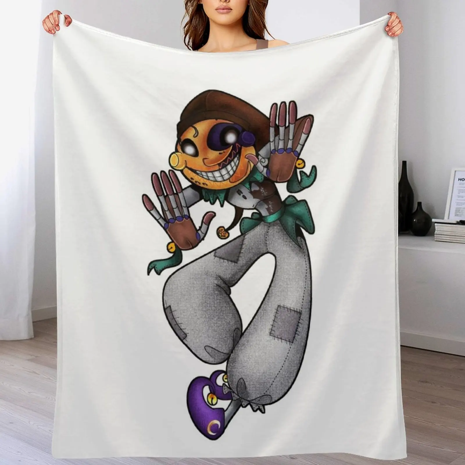 

Jack o moon Throw Blanket No Pilling Soft Warm Blanket for Bed