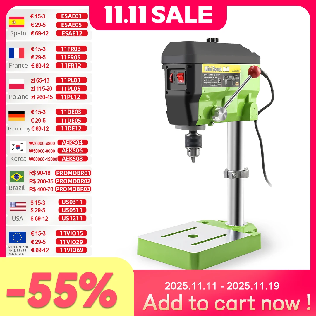 MINIQ Bench Drill and Milling Machine Support