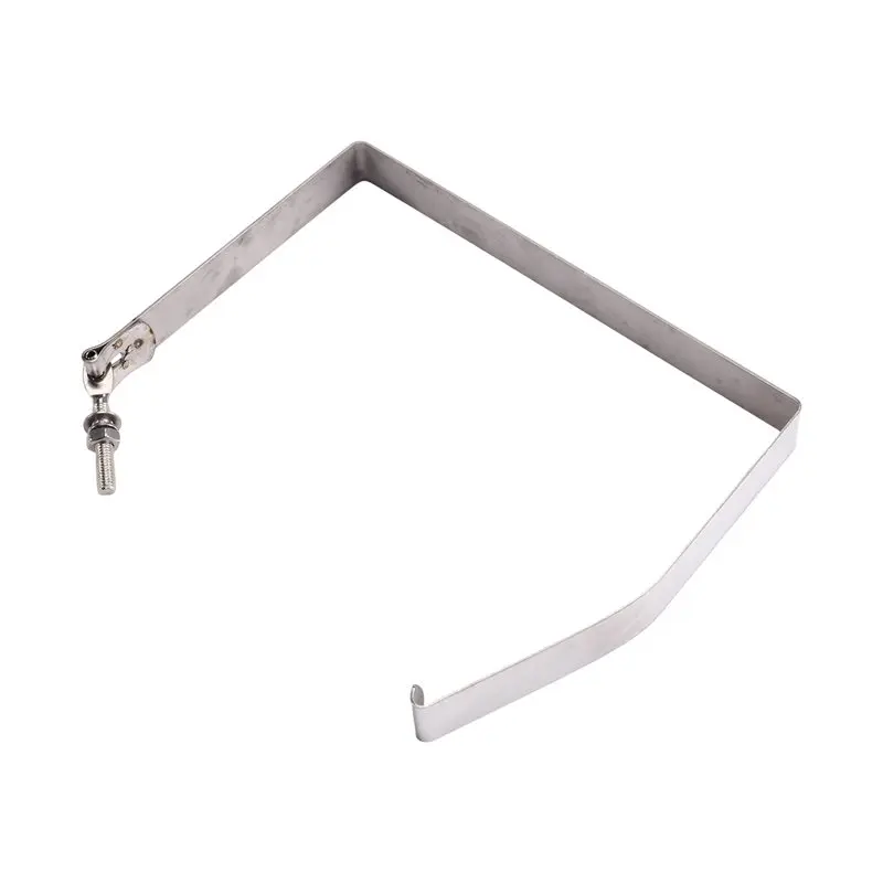 Chrome Battery Strap For Sportster Motorcycle Battery Cover Hold Down Strap For Custom 883 1200 XLC XLH XLS 1998-2003-N25