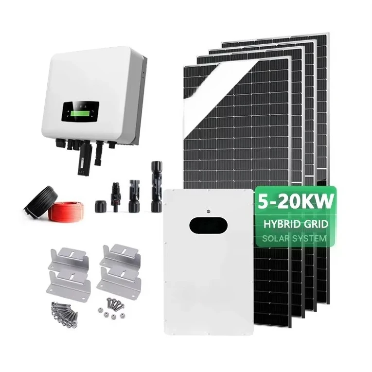 

Commercial Industrial Home Solar Power System 5KW to 30KW Off-Grid Systems with MPPT Controller Lithium-Ion Battery for Sale