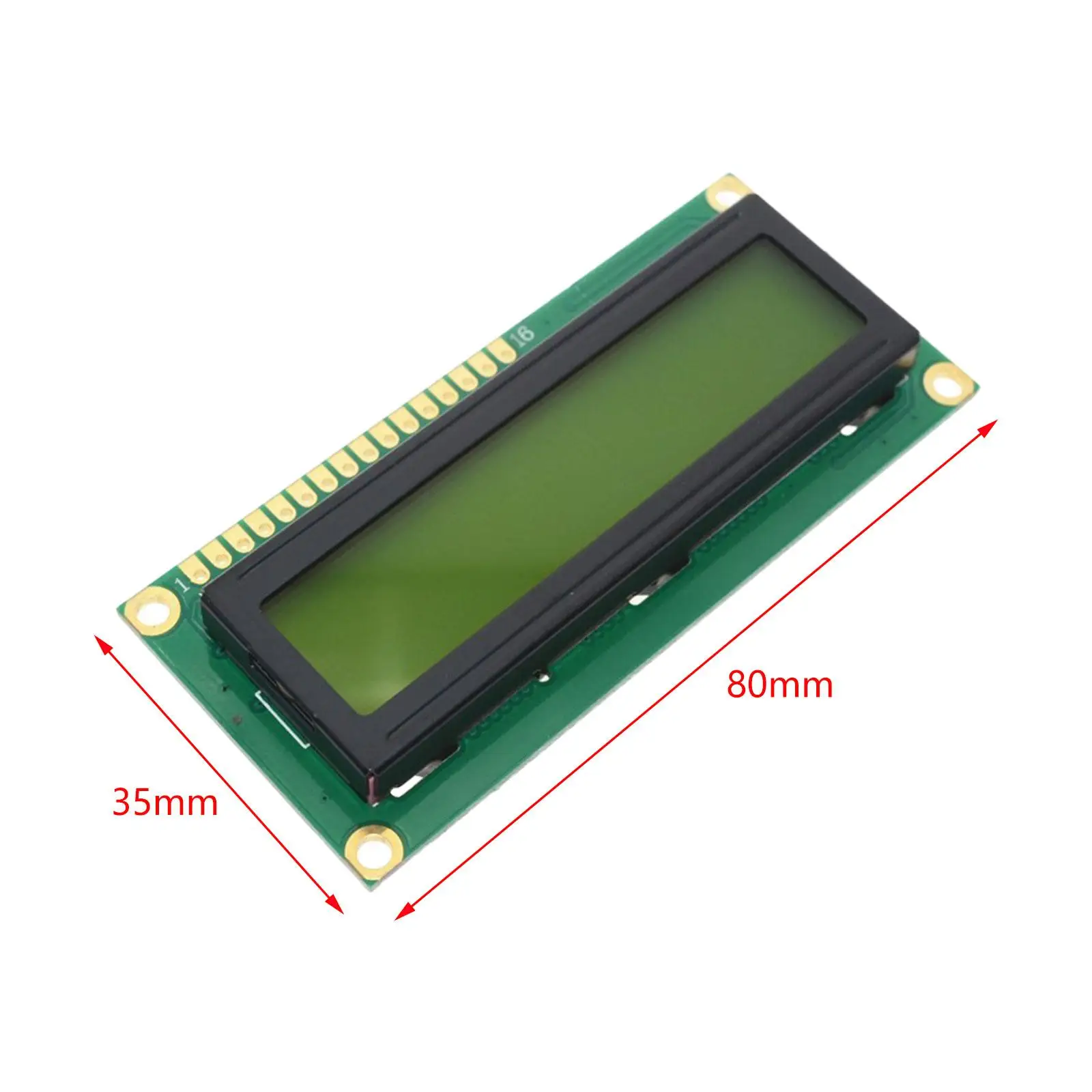 Module d'écran d'affichage LCD 1602, accessoire de caractères 16x2 polyvalent