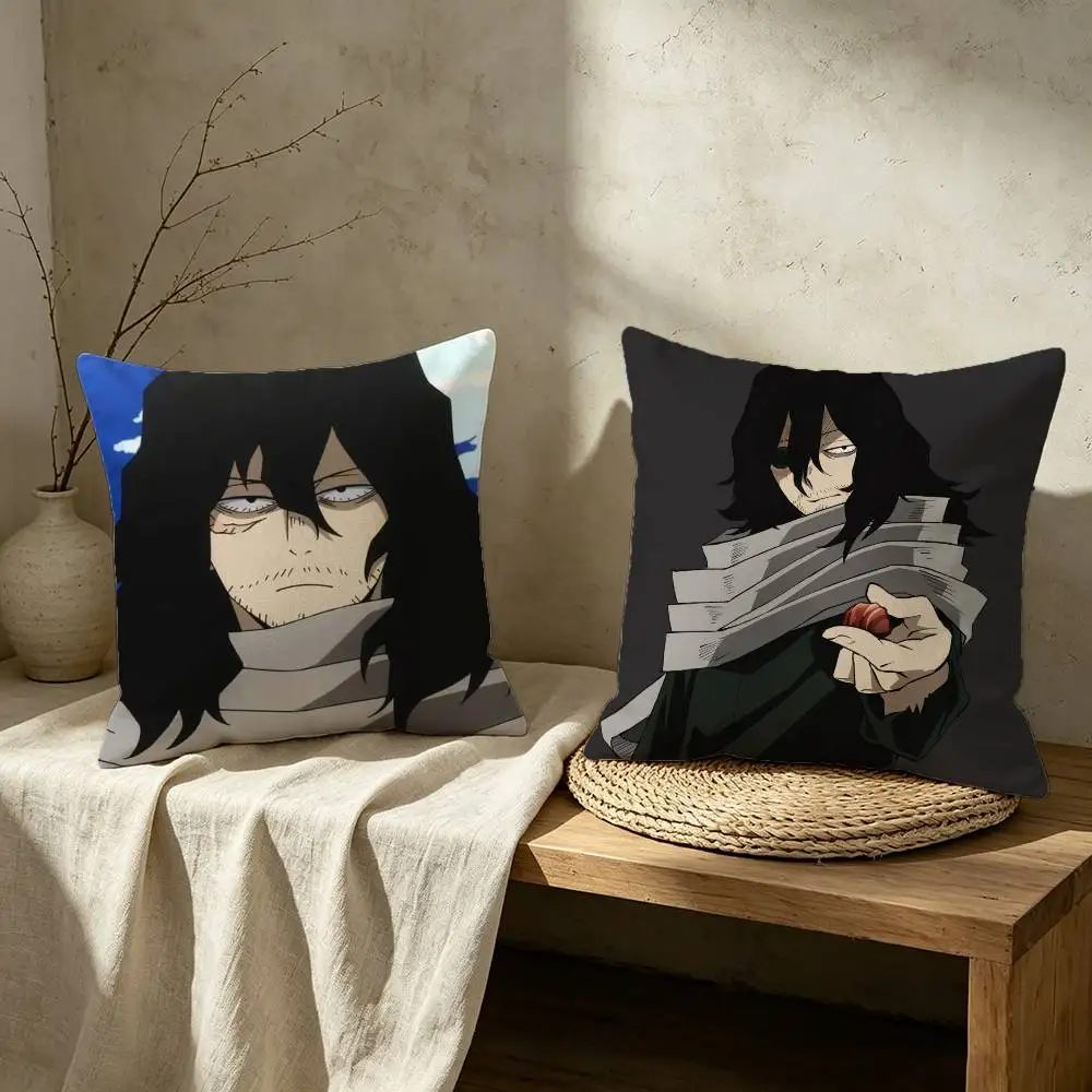 Anime-e Shota-a Aizawa Pillow Case for Sofa Living Room Home office Decor Protective Cover