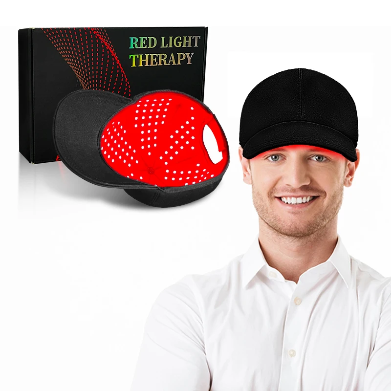 

Red Light Therapy Cap Hat for Hair Care Home Use 180LEDs 660nm 850nm 940nm