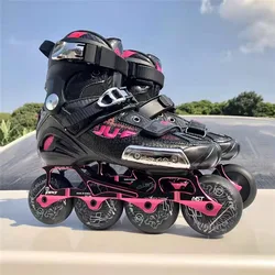 1 Pair Professional Inline Slide Skating Skates Shoes for FSK Thicker Roller Skates Shoes EUR 35 to 44 Tight Boots Sliding