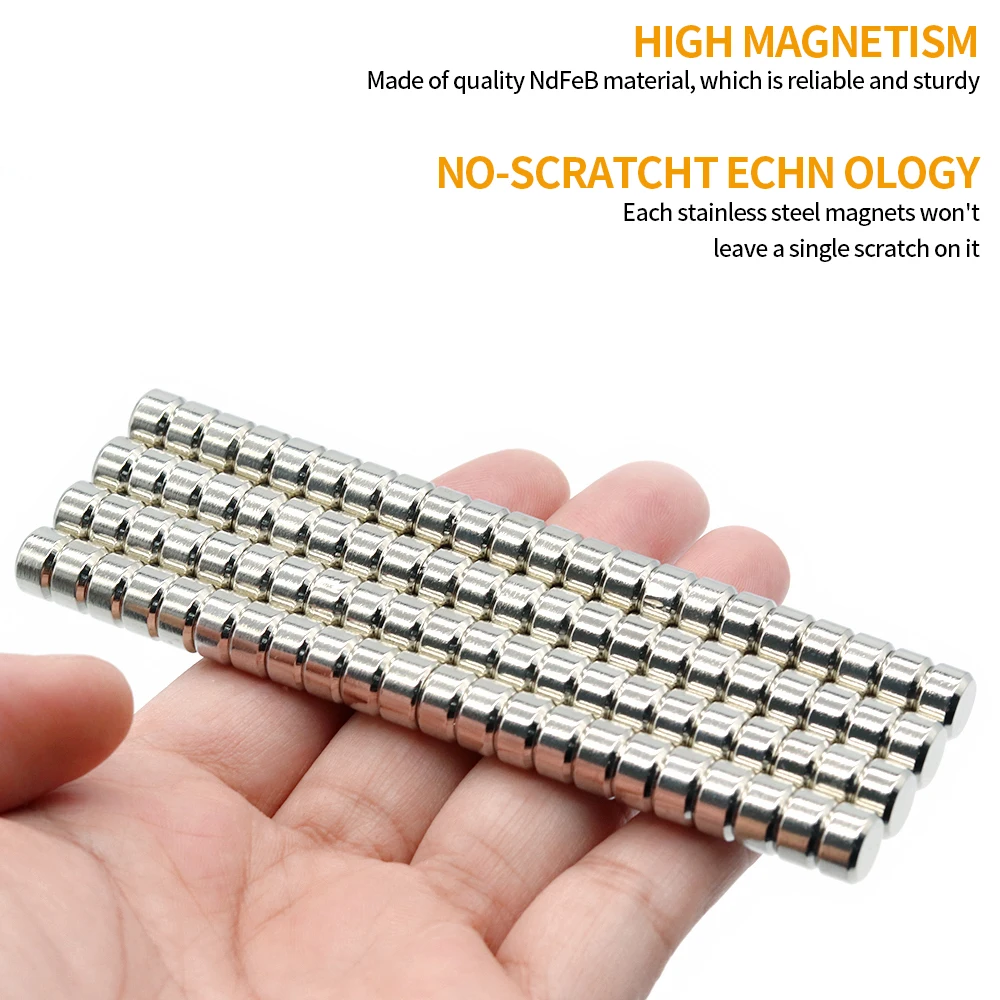 8x5mm Super Strong Round  Neodymium Magnet N35 Powerful Magnetic NdfeB Permanent Refrigerator Magnet imanes DIY
