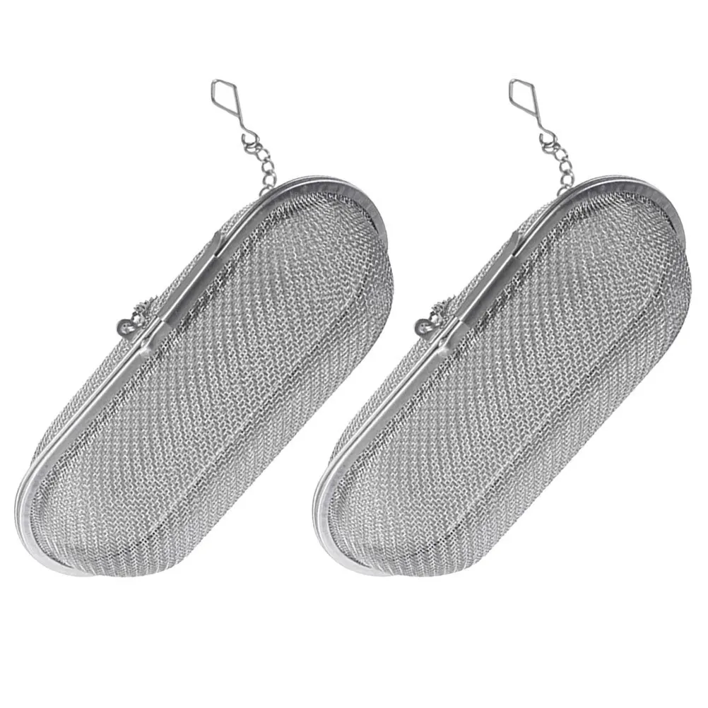 

2pcs Stainless Infusers Fine Mesh Loose Leaf Strainers For Loose Tea Strainer For Home Office Kitchen Supplies Tea Filters