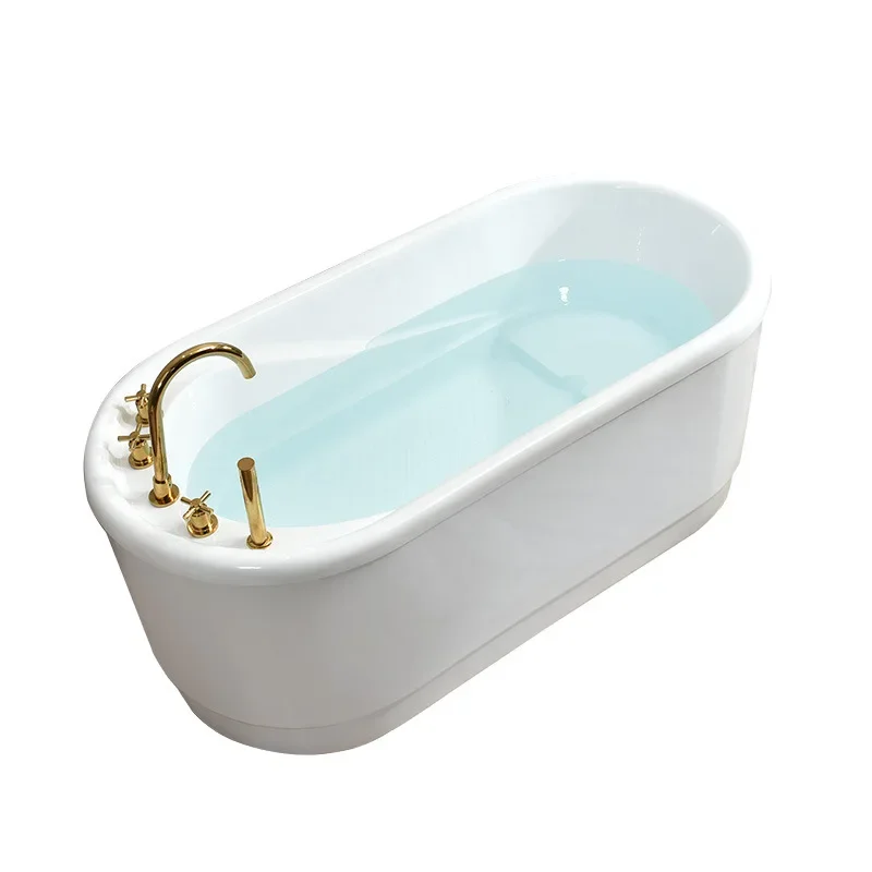 Household adult freestanding, thermal insulation HOT TUB modern ordinary bath