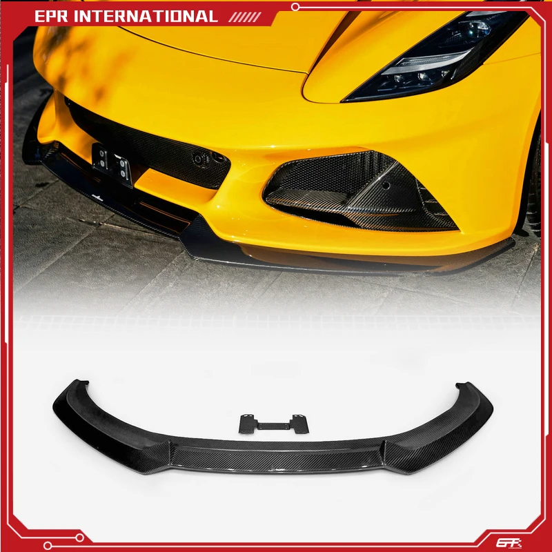 

For Lotus Emira | OD Type Front Lip - High-Quality Carbon Fiber/FRP Material