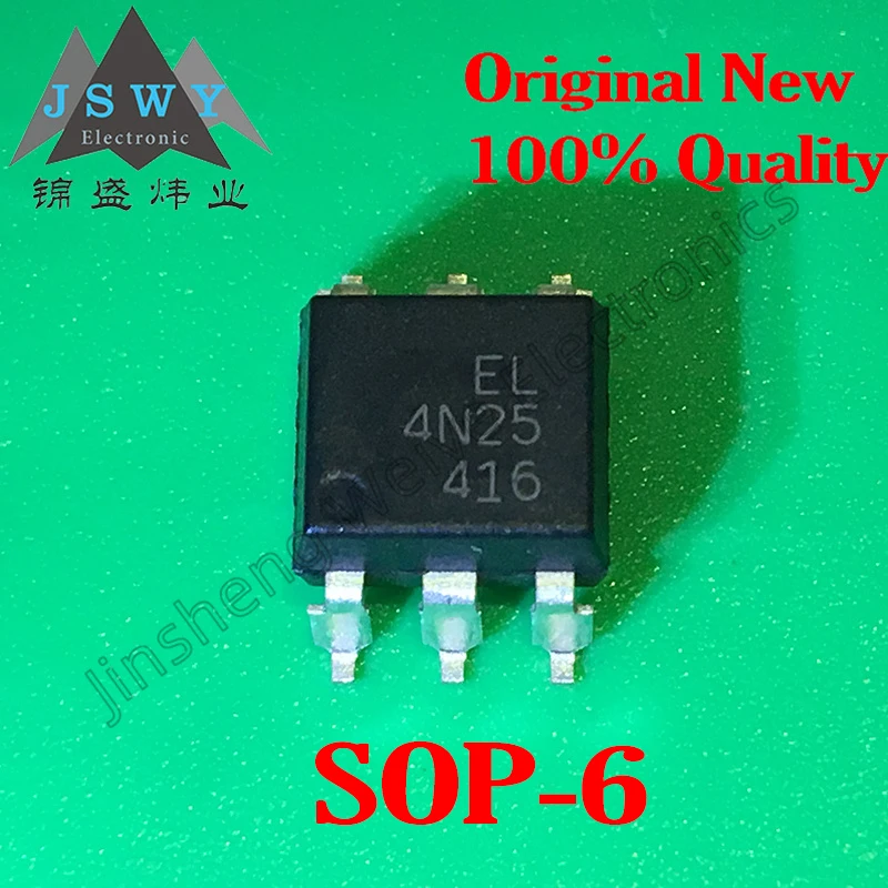 

(40/200PCS) EL4N25 SOP-6 Photocoupler 100% original in stock Ships Fast Electronic Components