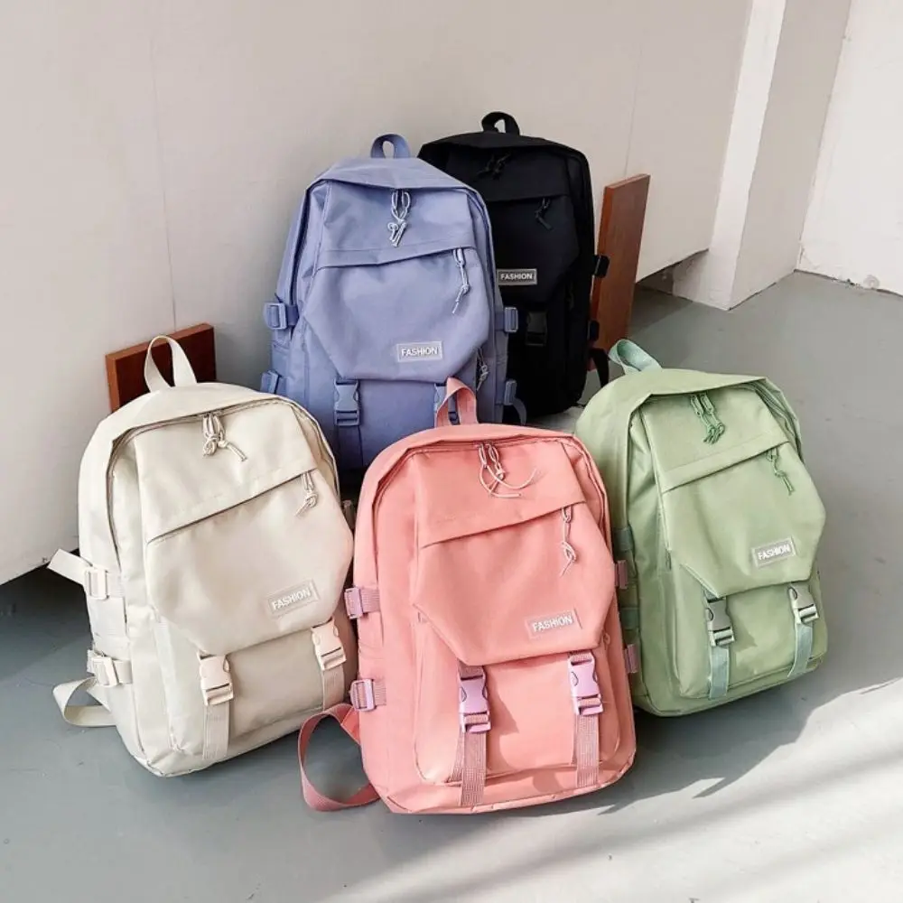 Rits Travel Ins Koreaanse Stijl Schooltas Canvas Tas Verjaardag Cadeau Student Rugzak