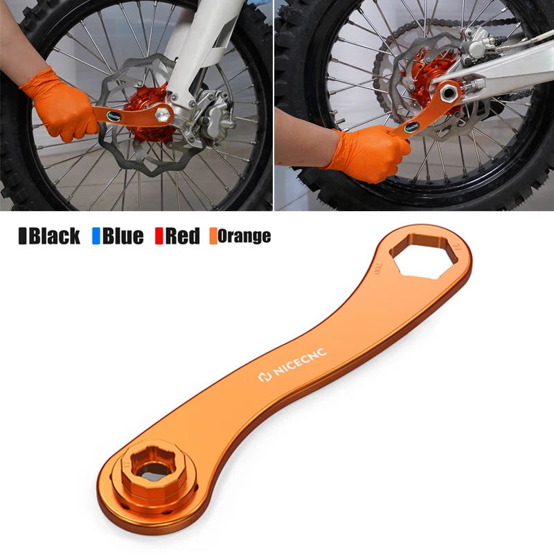 

For KTM EXC 300 1998-2023 17-27-32MM Wheel Axle Wrench Removal Tool EXCF 350 SX 125 SXF 450 SXF 250 XC XCF XCW XCW-F 1998-2022