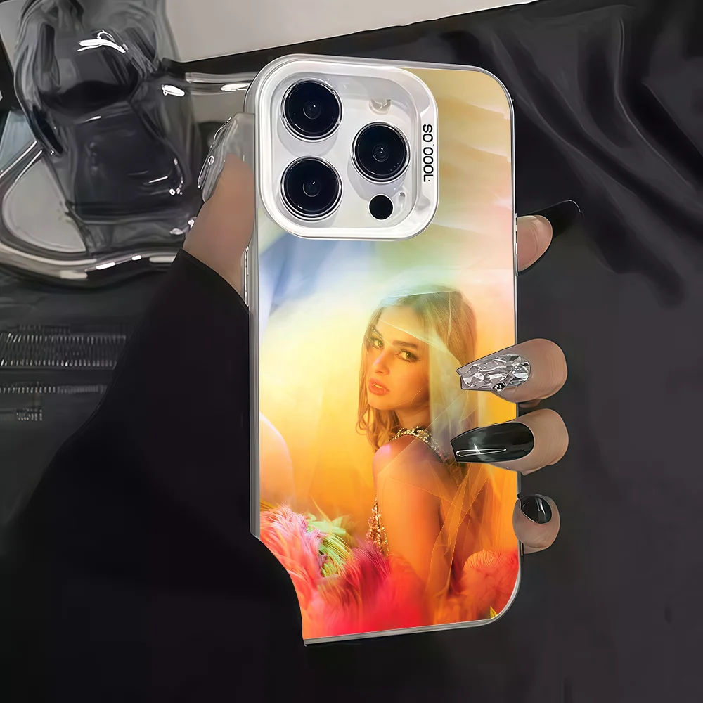 المغني أديسون جراب هاتف لسامسونج A07 A17 A06 S25 S24 S23 4G 5G A-أديسون راي واقية IMD اللون غطاء #6