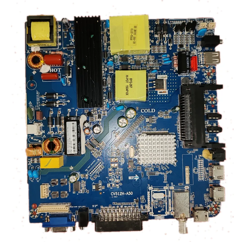 

CV512H-A50 Three in one TV motherboard 1.87.04.00104 BH-15070 95--105v 600MA X2 FOR 190x1080