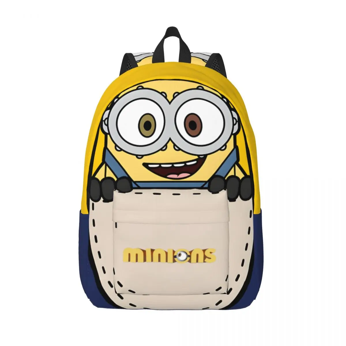 

Kindergarten Bag Minions Retro Washable Despicable Me Minions Girl Kid Birthday Personalised Handbag For School