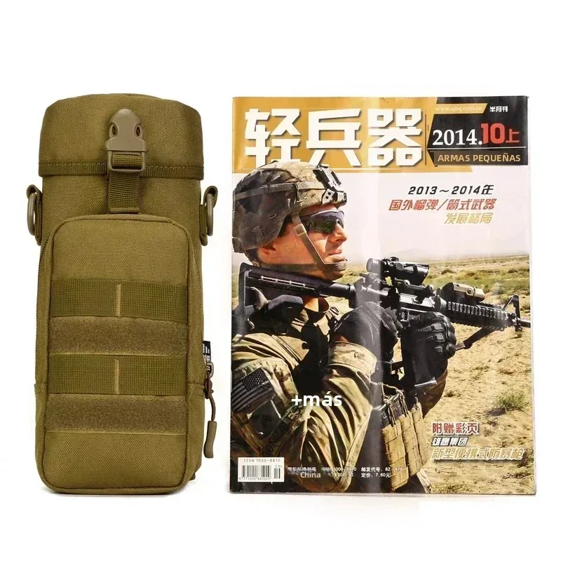 Funda portabotellas táctica MOLLE – Impermeable nailon con cremallera - imagen 4