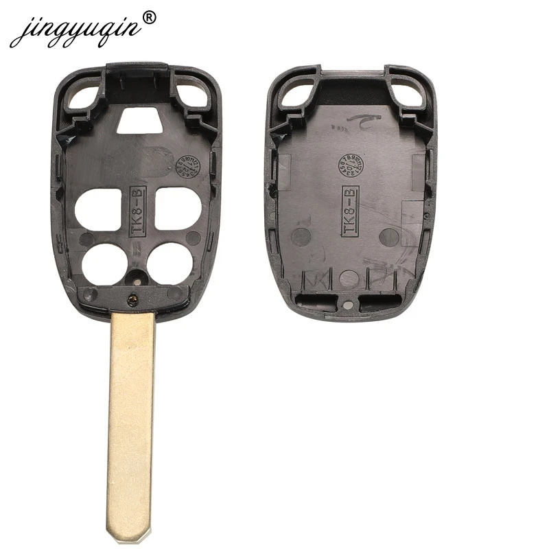 jinyuqin 5/6 Buttons Remote Key Shell fit for HONDA Odyssey Elysion Remote Key Case Fob Replacement