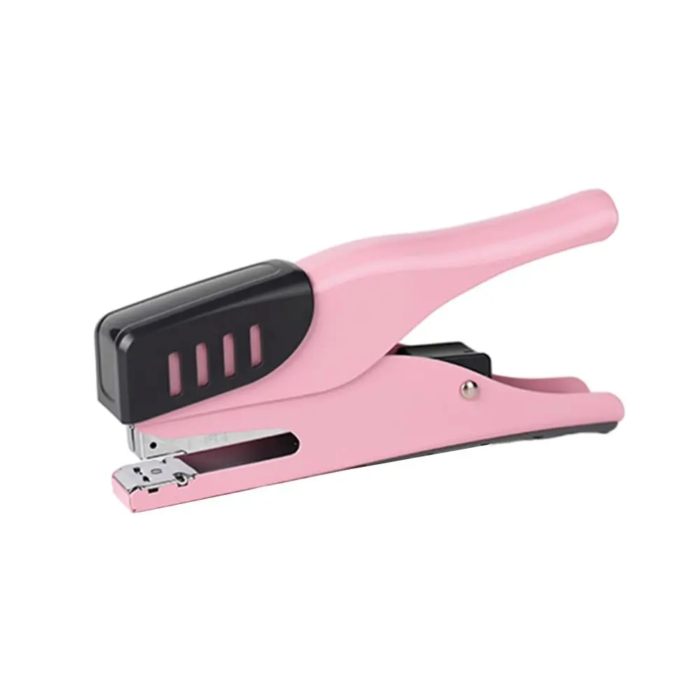 Handheld Stapler 25 Sheets One-Touch Office Stapling Tool with Reversible Anvil for Home Office School Supplies