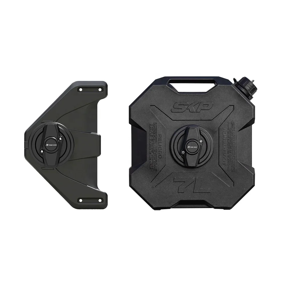 

7L 4x4 Offroad Door Tank Jerrycan Fuel Door Hinge Mount Bracket Gasoline Pack Mount For Jeep Wrangler JK JL Gladiator JT 4XE