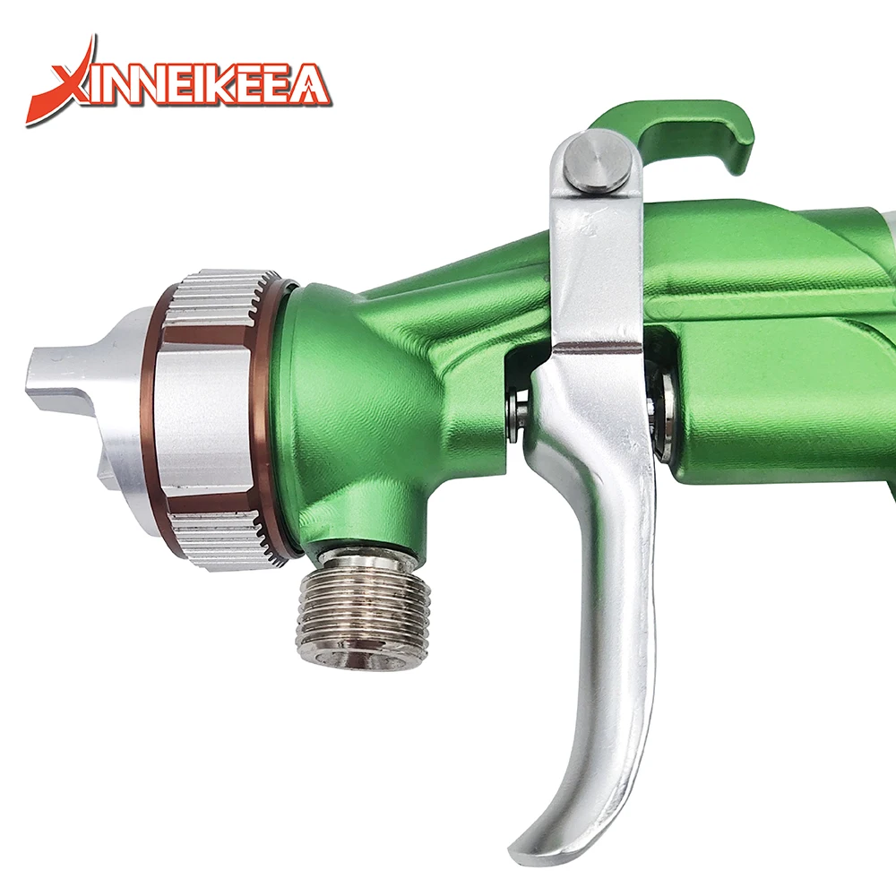 New Saigaole UVU Spray Gun Auto Topcoat High Atomization Paint Sheet Metal High End Spray Gun Nozzle 1.7mm Cup Capacity 1000ml